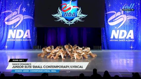 Dance Dynamics - Junior Elite Small Contemporary/Lyrical [2025 Junior - Contemporary/Lyrical - Small Day 1] 2025 NDA All-Star National Championship
