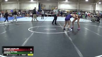 130 lbs Champ. Round 2 - Deviney McMillen, Olentangy Orange vs Hannah Blyveis, Fowlerville