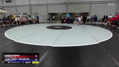 106 lbs Round 2 (8 Team) - Landen Modica, Louisiana Red vs Caden Smith - YELLOW MED, Virginia Blue