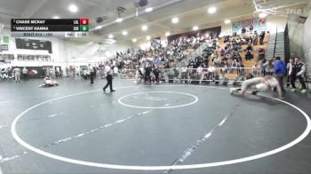 150 lbs Semifinal - Chase McKay, Laguna Hills vs Vincent Hanna, Servite