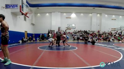 130 lbs Semifinal - Michael Doty, Lions Wrestling Academy vs Wyatt Tester, El Reno Wrestling Club