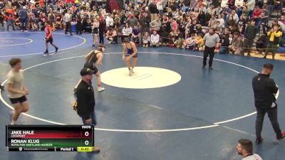 170 lbs Cons. Round 3 - Jake Hale, Lockport vs Ronan Klug, Royalton Hartland-Barker