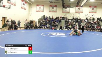 170 lbs Round Of 16 - Sam St Onge, Exeter vs Sam Ronzio, Bishop Guertin