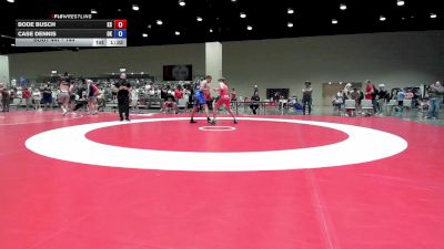 144 lbs Cons. Round 3 - Bode Busch, KS vs Case Dennis, OK