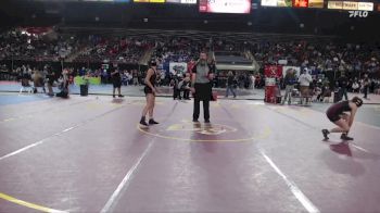 115 lbs Champ. Round 2 - Maisey Blaser, Wasatch vs Lilliana Apodaca, Elko