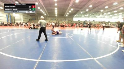 126 lbs Rr Rnd 1 - Nate Gomes, Estebuilt WC vs Barrett David, Evil Empire