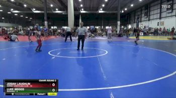 60 lbs Champ. Round 2 - Josiah Laughlin, Osprey Wrestling Club vs Luke Briggs, Rampage