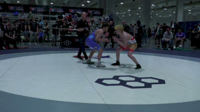 68 kg Champ. Rd Of 16 - Jacob Penzkover, LaCrosse Area Wrestlers vs JJ Doty, Contenders Wrestling Academy