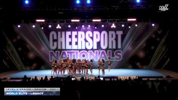 World Elite - Legacy [2026 L4 Senior - Medium Day 1] 2026 CHEERSPORT National All Star Cheerleading Championship