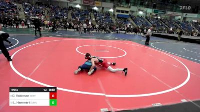 95 lbs Consi Of 16 #2 - Dan Robinson, North Fork vs Lincoln Hemmert, Gunnison