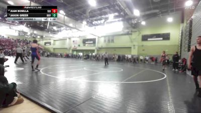 175 lbs Champ. Round 1 - Juan Bonilla, Torres vs Jason Greer, University