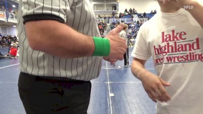 139 lbs 3rd Place - Tyler Dekraker, Lake Highland Prep-FL vs Camden Baum, Bishop McDevitt