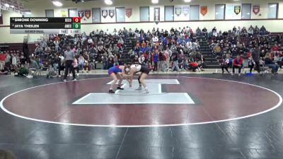 125 lbs Semifinal - Simone Downing, Decorah vs Jaya Theilen, Ames