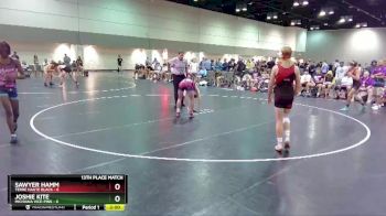 120 lbs Placement Matches (16 Team) - Sawyer Hamm, Terre Haute Black vs Joshie Kite, Michiana Vice-Pink