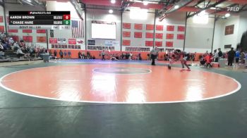 138 lbs Cons. Semi - Chase Hare, Collinsville vs Aaron Brown, Belleville (East)