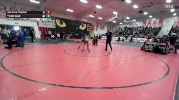 105 lbs Champ. Round 1 - Jocelyn Torres, Eisenhower vs Lisa Diaz, JW North