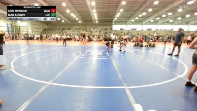 90 lbs Quarterfinal - King Hawkins, Mat Assassins Gray vs Jack Aponte, East Carolina Elite