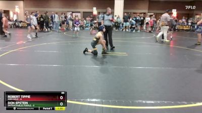 85 lbs Round 3 (4 Team) - Robert Tippie, Ohio Gold vs Don Epstein, Untouchables Purple