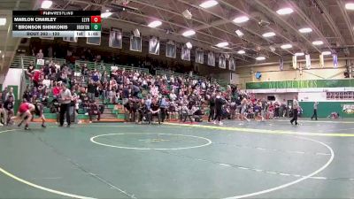 120 lbs Champ. Round 2 - Marlon Charley, Elyria vs Bronson Shinkonis, Brighton