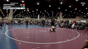 165 lbs Round 2 Champ & Wb (32 Team) - Grayson Peacock, Ground Zero WC vs Elijah Rood, The Factory Wrestling