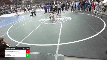 74 lbs Quarterfinal - Henry Dumbleton, Bear Cave vs Gage Miller, Pueblo West Storm