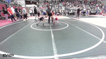 49 lbs Quarterfinal - Eagan Luxton, Raw Wrestling Club vs Ryker Baker, Broken Arrow Wrestling Club