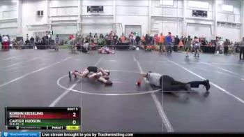 52 lbs Round 2 (8 Team) - Korbin Kiessling, Revival Y vs Carter Hudson, VA Elite