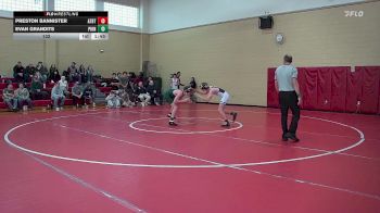 132 lbs Day 1 (round 2) - Preston Bannister, Attica-Batavia vs Evan Grandits, Pioneer