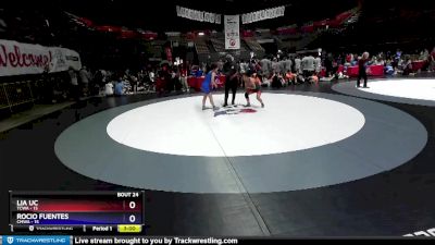 117 lbs Round 3 (16 Team) - Lia Uc, TCWA vs Rocio Fuentes, CMWA