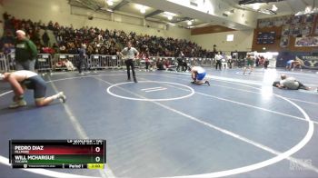 190 lbs Champ. Round 1 - Will Mchargue, Yucaipa vs Pedro Diaz, Fillmore