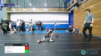 52 lbs Semifinal - Emmett Jerry, Rough Riders vs Charles Ross, Norman Grappling Club