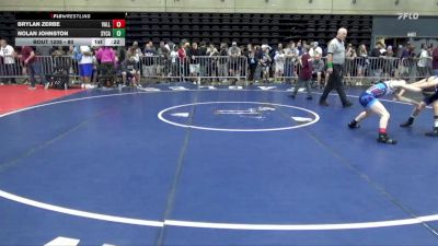 80 lbs Consi Of 8 #2 - Brylan Zerbe, Valley View vs Nolan Johnston, Sycamore