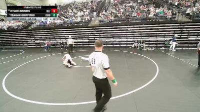 3A 106 lbs Quarterfinal - Teagan Griffiths, Canyon View vs Kyler Jenkins, Delta