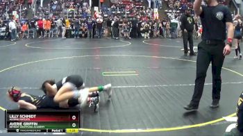 68 lbs Cons. Round 4 - Lilly Schmidt, Alcona Matcats vs Averie Griffin, Detroit Grappling Academy