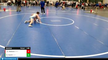 127-137 lbs Semifinal - Cash Watson, Broken Bow Wrestling Club vs Braxton Hatch, Minden Wrestling Club