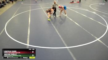 165 lbs Semifinal - Destan Skelly, Grand Rapids Screaming Yetis Wrestling Club vs Lincoln Marr, Forest Lake Wrestling Club