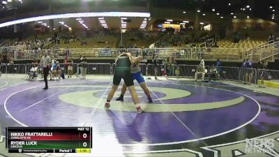 2A 285 lbs 7th Place Match - Ryder Luck, Lincoln vs Nikko Frattarelli, Charlotte Hs