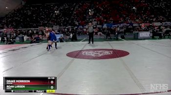 2A 138 lbs Cons. Round 3 - Roan Larsen, Firth vs Drake Morrison, Malad