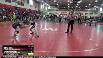 95 lbs Quarterfinal - Mason LaVigne, Victory School Of Wrestling vs Beau Dehn, Pursuit Wrestling Minnesota