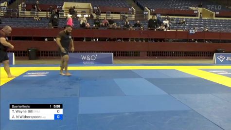 Travis Wayne Bill vs Arthur N Witherspoon 2024 Pan IBJJF Jiu-Jitsu No-Gi Championship