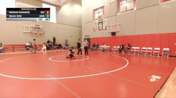 132 lbs Cons. Semi - Isaac Chu, Lake Stevens vs Jessiah Rodarte, Toppenish