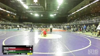 160 lbs Champ. Round 2 - Payne Perkins, Oakdale vs Paul Lanier IV, Natomas
