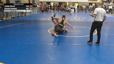 174White lbs Rr Rnd 1 - Caden Bellis, Penn vs Dakota Morris, Army West Point