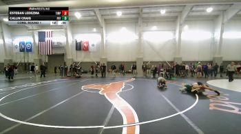 126 lbs Cons. Round 1 - Callin Craig, Payson vs Esteban Ledezma, Timpanogos