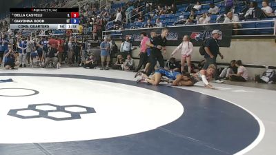 135 lbs Cons. Quarters - Bella Castelli, Illinois vs Giavonna Good, Utah