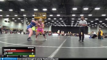 200 lbs Semifinal - Zoe Adam, SD vs Maggie Smith, WY