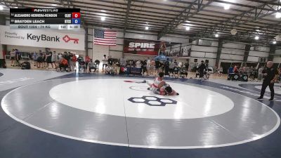 74 kg Cons. Rd Of 32 - Alejandro Herrera-Rondon, Clarion RTC vs Brayden Leach, Regional Training Center South