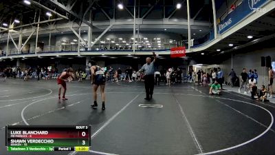 140 lbs Round 1 (8 Team) - Shawn Verdecchio, Kraken vs Luke Blanchard, MD Maniacs