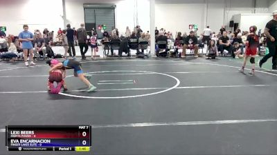 50 lbs Round 3 (6 Team) - Lexi Beers, Misfits Power vs Eva Encarnacion, Finger Lakes Elite