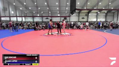 157 lbs Champ. Round 1 - Sam Kincaid, WA vs Julian Lopez, OR